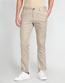 Arrow Sports Solid Dobby Autoflex Trousers