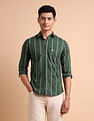 U.S. Polo Assn. Vertical Striped Pure Cotton Shirt