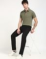 Tommy Hilfiger Solid Slim-Fit Cotton Polo T-Shirt