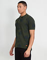 Flying Machine Floral Print Cotton Polo Shirt