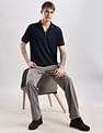 Calvin Klein Jeans Solid Regular Fit Cotton Polo Shirt