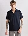 Calvin Klein Jeans Solid Regular Fit Cotton Polo Shirt