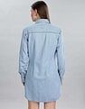 Tommy Hilfiger Womens Blue Solid Dresses