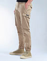 Flying Machine Solid Relaxed Fit Knitted Joggers