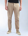 Flying Machine Solid Relaxed Fit Knitted Joggers