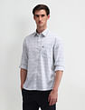 Arrow Sport Tailored Fit Floral Shirt