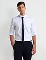 Arrow Grid Tattersall Checked Cotton Shirt