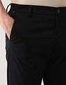 Arrow Sport Twill Slim Fit Solid Chinos