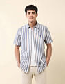 U.S. Polo Assn. Vertical Striped Pure Cotton Shirt