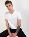 Calvin Klein Stretch Slim Fit V-Neck T-Shirt