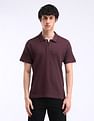 Flying Machine Solid Regular Fit Polo Shirt