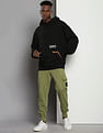 Calvin Klein Graphic Print Hooded Sweatshirt