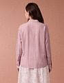 U.S. Polo Assn. Women Brand Embroidered Vertical Stripe Shirt