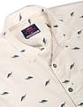 Flying Machine Graphic Print Pure Cotton Shirt