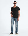 Flying Machine Mid Rise F-Jango Straight Fit Jeans
