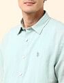 U.S. Polo Assn. Solid Tailored Fit Amsler Shirt