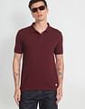 Flying Machine Solid Chest Patch Pocket Polo Shirt