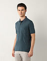 Arrow Solid Regular Fit Polo Shirt