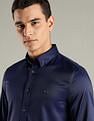 Tommy Hilfiger Solid Regular Fit Cotton Shirt