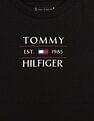Tommy Hilfiger Kids Boys Logo Regular-Fit Cotton T-Shirt