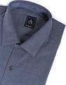 Arrow Patterned Weave Manhattan Slim Fit Shirt