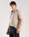 Calvin Klein Jeans Logo Regular-Fit Cotton Polo T-Shirt
