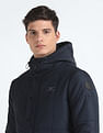 Flying Machine Hooded Padded Jacket
