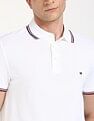 Tommy Hilfiger Solid Regular-Fit Cotton Polo Shirt