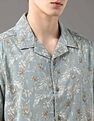 Arrow Sport Floral Pattern Pure Cotton Shirt