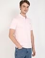 Tommy Hilfiger Solid Regular-Fit Cotton Polo Shirt