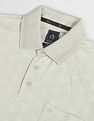 Arrow Printed Cotton Polo Shirt