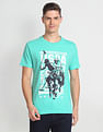 U.S. Polo Assn. Crew Neck Graphic Print T-Shirt