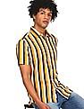 U.S. Polo Assn. Striped Cotton Casual Shirt