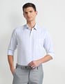 Arrow Pure Cotton Vertical Stripe Shirt