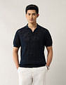 Arrow Newyork Textured Regular Fit Polo Shirt