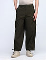 Flying Machine Cobain Loose Fit Mid Rise Cargos