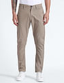Flying Machine Solid Slim Fit Trouser