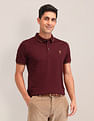 U.S. Polo Assn. Textured Slim Fit Polo Shirt