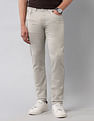 U.S. Polo Assn. Denim Co. Brandon Slim Tapered Fit White Jeans