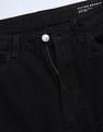 Flying Machine Cobain Loose Fit Black Jeans