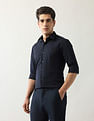 Arrow Newyork Textured Brooklyn Ultra Slim Fit Shirt
