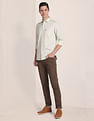 U.S. Polo Assn. Cutaway Collar Motif Print Shirt