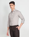 Arrow Newyork Vertical Striped Manhattan Slim Fit Formal Shirt