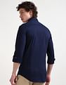 Tommy Hilfiger Knitted Solid Slim Fit Shirt