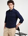 Tommy Hilfiger Knitted Solid Slim Fit Shirt