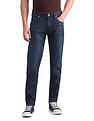 Flying Machine Slash Slim Tapered Fit Blue Jeans