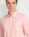 Flying Machine Vertical Stripe Slim Fit Shirt