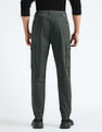 Flying Machine Mid Rise Slim Fit Cargo Pants