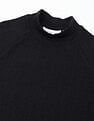 Calvin Klein Jeans Slim-Fit Viscose Mock Neck Crop Top
