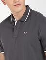 Tommy Hilfiger Solid Regular-Fit Cotton Polo Shirt